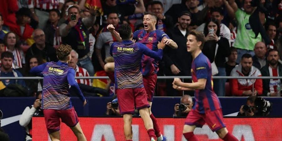 برشلونة يهزم أتلتيكو مدريد بثنائية ويوسع فارق صدارة الليجا لـ7 نقاط