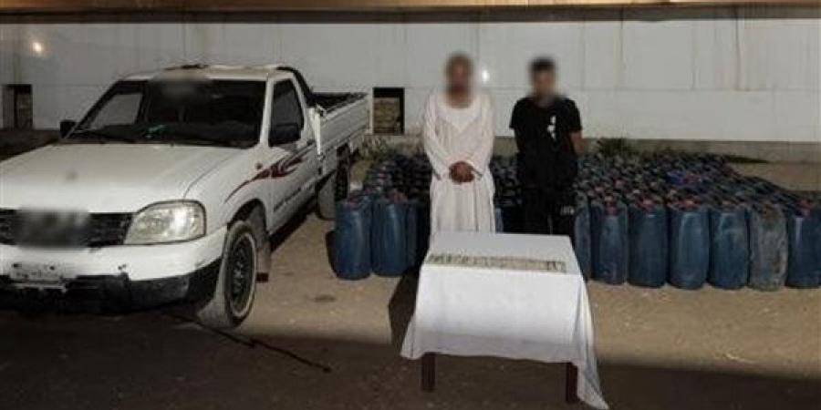 ضبط مالك مخزن بحوزته 5 طن سولار فى أسوان لبيعها بالسوق السوداء