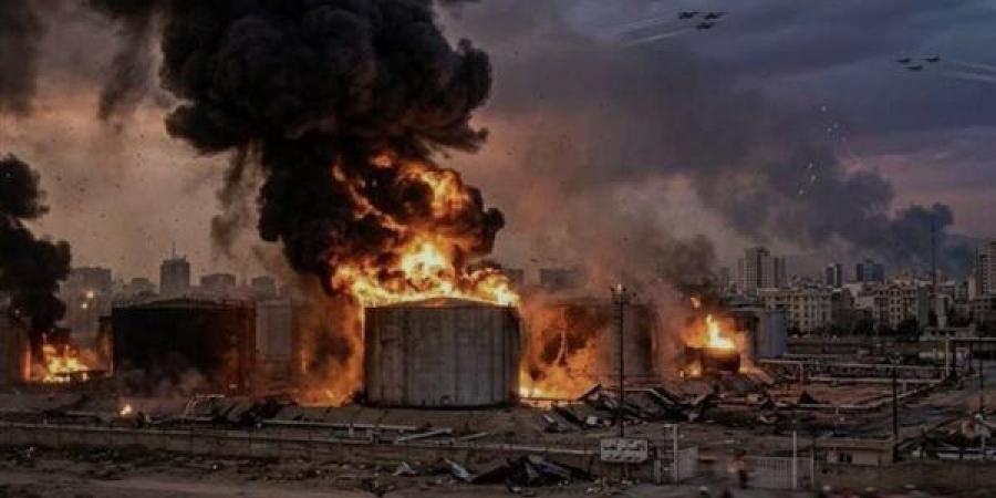 عاجل.. غارات أمريكية إسرائيلية على منطقة ماهشهر للبتروكيماويات في خوزستان بإيران