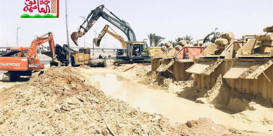 رئيس جهاز حدائق العاصمة يتابع موقف سير العمل بمشروعات المرافق