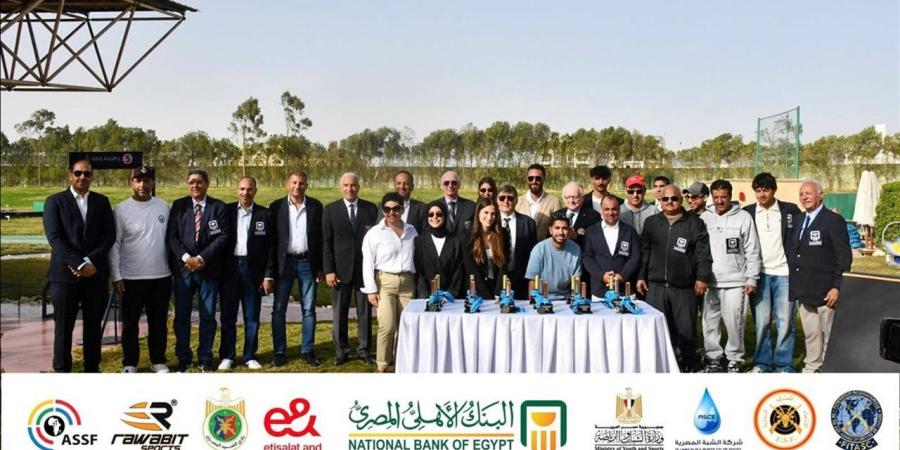 وزير الشباب يهنئ أبطال الرماية بعد حصد 14 ميدالية بكأس “الكومباك سبورتنج”