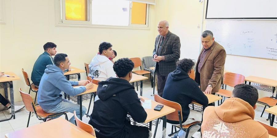 رئيس جامعة الدلتا التكنولوجية يتابع سير اختبارات منتصف الفصل الدراسي الثاني (الميدتيرم)