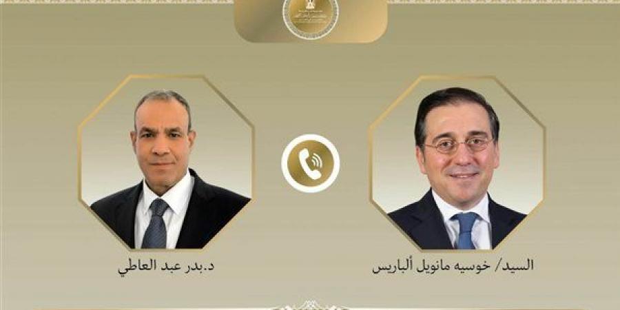 وزير الخارجية يتلقى اتصالاً هاتفياً من نظيره الاسبانى ويبحثان التطورات فى الاقليم