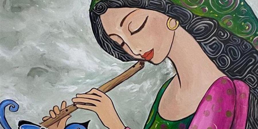 19 لوحة تنسج علاقة شاعرية بين الوجوه وعناصر الطبيعة بالأوبرا.. الليلة