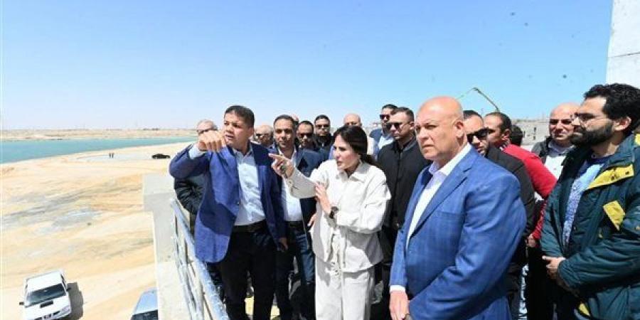 وزيرة الإسكان في «نيو مارينا».. 1183 وحدة سكنية ونفق مائي عالمي بالساحل الشمالي