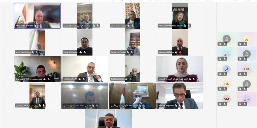 وزير الخارجية يشارك فى الاجتماع الافتراضي مع أبناء الجالية المصرية في الأردن