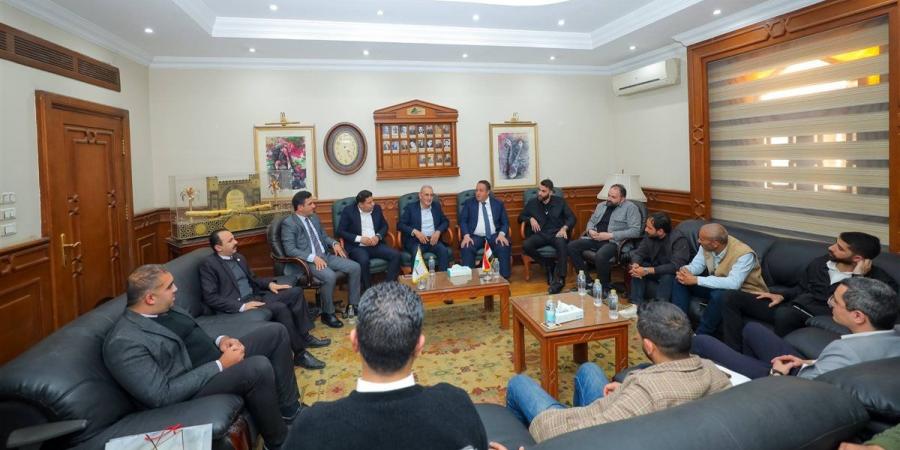 وفد من مهندسي سيناء يهنئ نقيب المهندسين ويبحث ملفات نقابية وخدمية للأعضاء