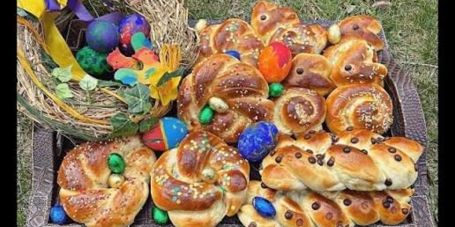 طريقة عمل خبز عيد الفصح بالبرتقال