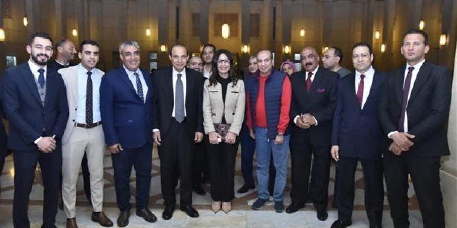 وزيرة الثقافة تتفقد الأوبرا وتلتقي الموسيقار عمر خيرت قبيل حفله على المسرح الكبير