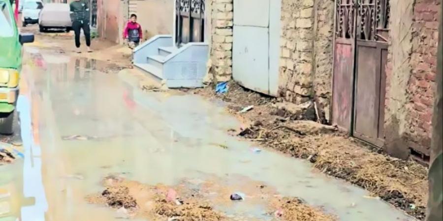 ﻛﻔﺮ ﻗﻮرص.. ﺗﻐﺮق ﻓﻰ ﻣﻴﺎه اﻟﺼﺮف اﻟﺼﺤﻰ