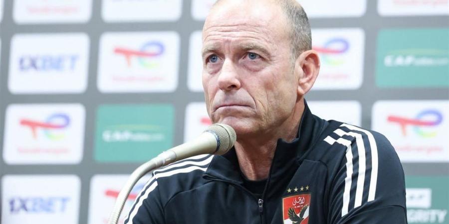 توروب: كنا نستحق ضربة جزاء.. ونخوض المباريات في أجواء صعبة