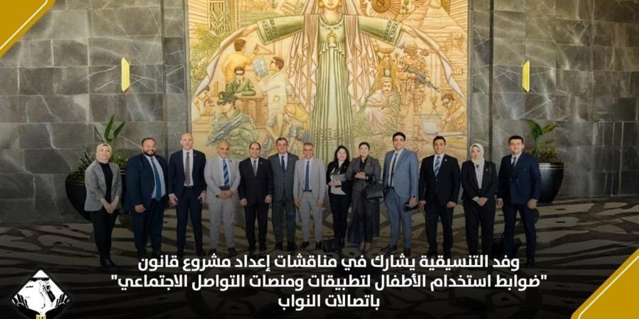 وفد "التنسيقية" يشارك في مناقشات إعداد مشروع قانون "ضوابط استخدام الأطفال للسوشيال ميديا"