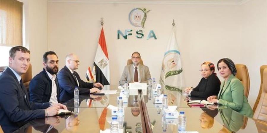 رئيس سلامة الغذاء يستقبل سفير ومستشار بيلاروسيا