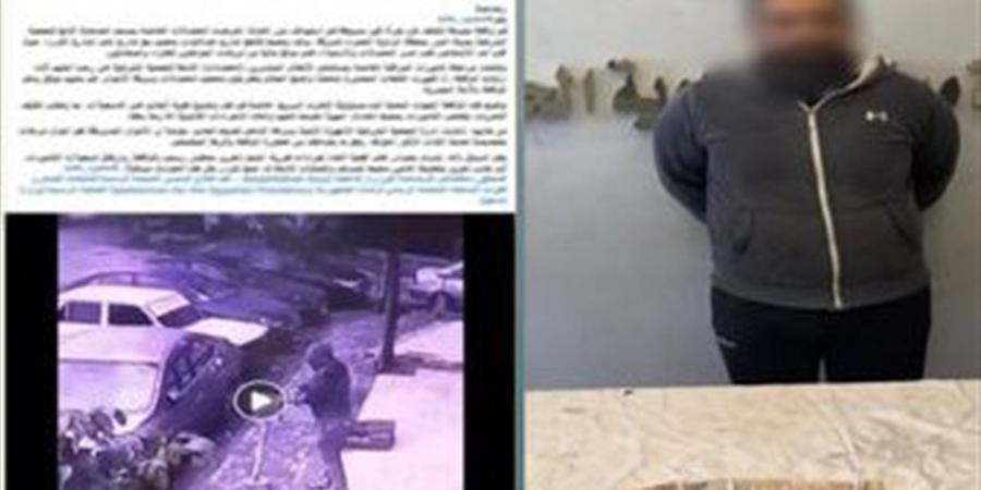 القبض على المتهم بسرقة صندوق تبرعات من داخل أحد المساجد بالزاوية الحمراء