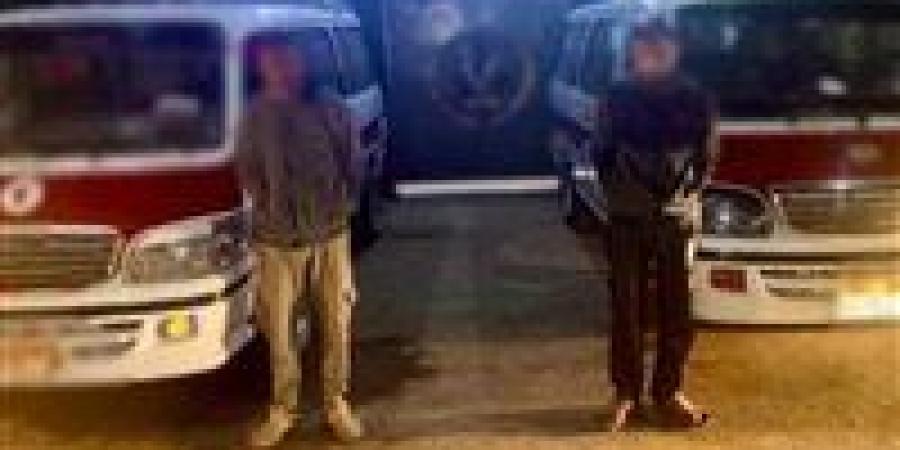 ضبط سائقي ميكروباص لرفض تحميل الركاب ورفع الأجرة ببني سويف