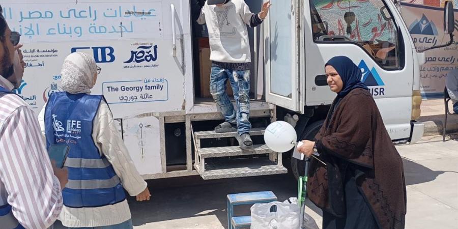 "راعي مصر" تشارك في فعاليات قافلة "إيد واحدة” الشاملة رقم 8 للتحالف الوطني ببورسعيد (صور)