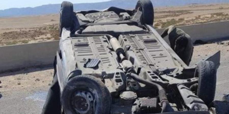 7 مصابين فى انقلاب سيارة بيجو جنوب البحر الأحمر