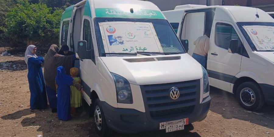 الدقهلية: 1838 مواطن استفادوا من القافلة الطبية المجانية بميت غمر