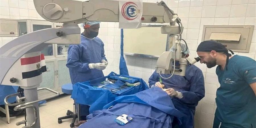 مصر توفد قافلة طبية لإجراء عمليات رمد في تشاد وتدشين مركز لغسيل الكلى
