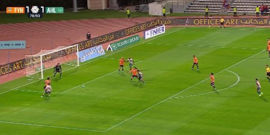 ألفيحاء ضد الأهلي.. ملخص اهداف ونتيجة مباراة الأهلي والفيحاء في دوري روشن السعودي بعد مرور 85 دقيقة