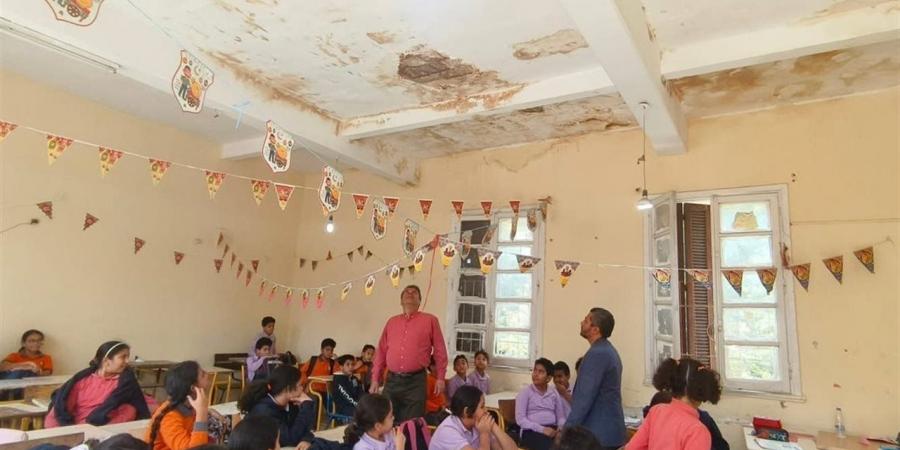 التعليم تكشف تفاصيل جديدة حول واقعة سقف مدرسة ليسيه الحرية