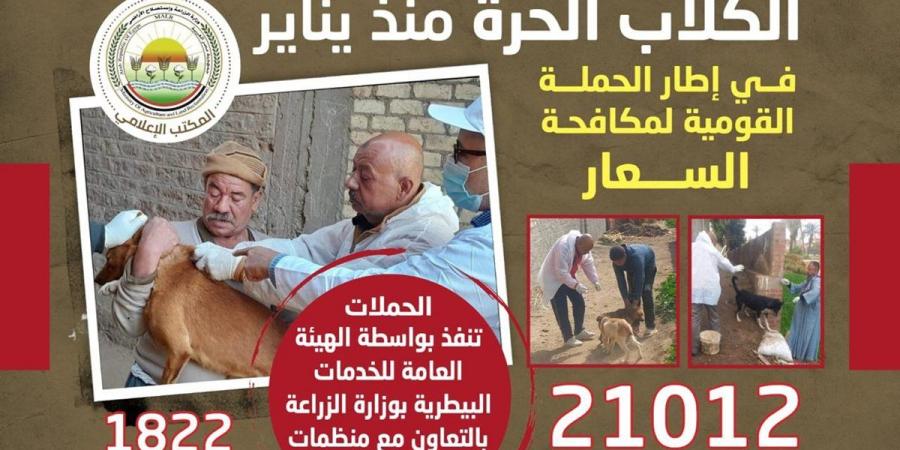 وزارة الزراعة تعزز جهودها لمكافحة السعار والسيطرة على الكلاب الحرة