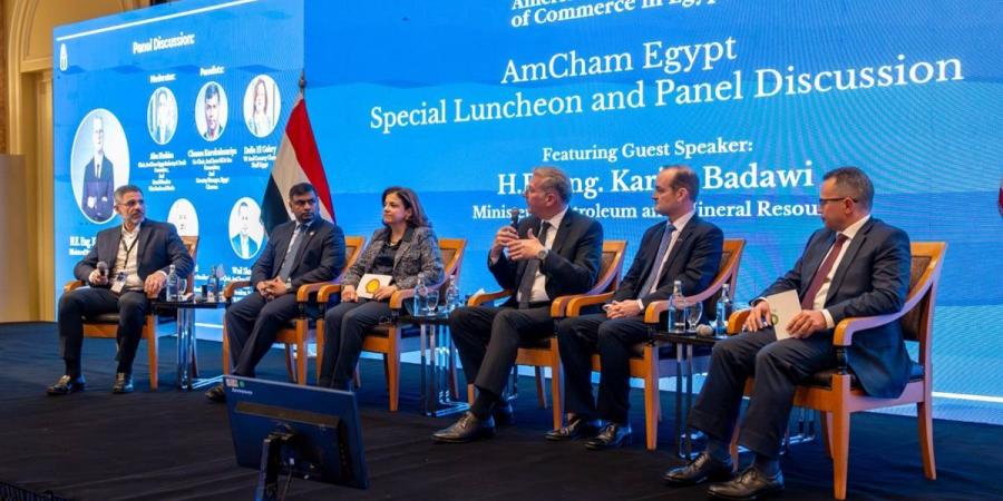 وزير البترول من غرفة التجارة الأمريكية: عصر جديد للاستثمارات بعد تسوية كامل مديونيات الشركاء