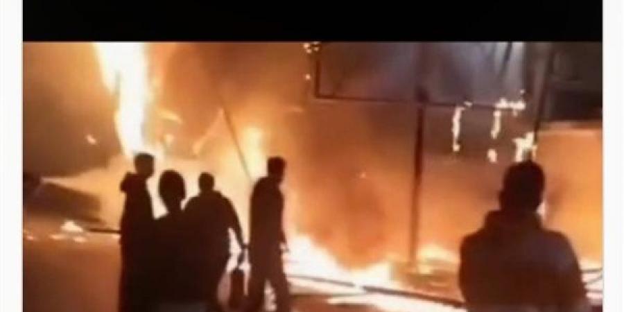 حريق هائل بأسوان.. يسفر عن نفوق الآلاف من الكتاكيت