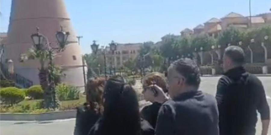 تشييع جثمان مدير التصوير عبد الحميد التوني من مسجد الشرطة