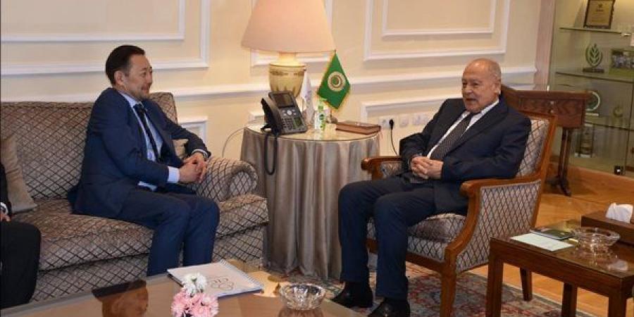 أبو الغيط يستقبل أمين عام مؤتمر التفاعل وإجراءات بناء الثقة في آسيا