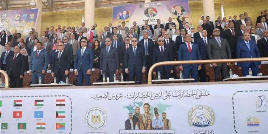 جامعة عين شمس تشارك في فعاليات ملتقى الحضارات