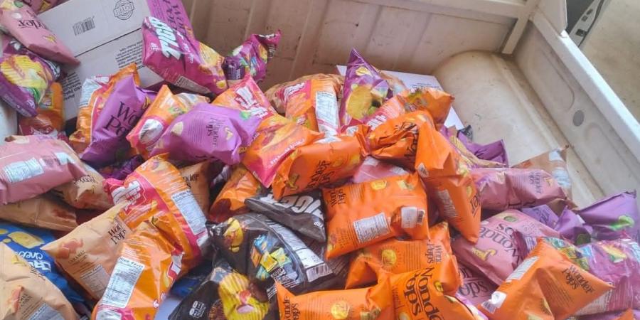 ضبط 1468 عبوة سلع تموينية مدعمة بمخزن في الفيوم