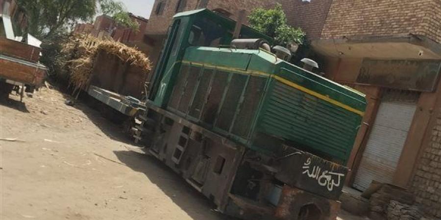 مصرع طفل دهسه قطار "الديكوفيل" بمركز كوم أمبو بأسوان