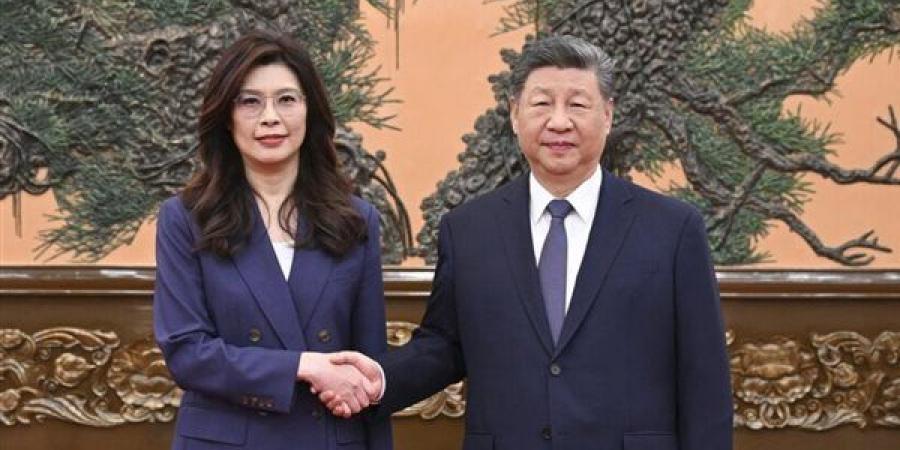 الرئيس الصيني يستقبل زعيمة المعارضة التايوانية