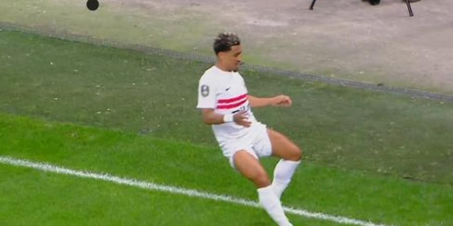 الزمالك.. خوان بيزيرا يسجل الهدف الأول لـ الزمالك في مرمى شباب بلوزداد بكأس الكونفدرالية الأفريقية