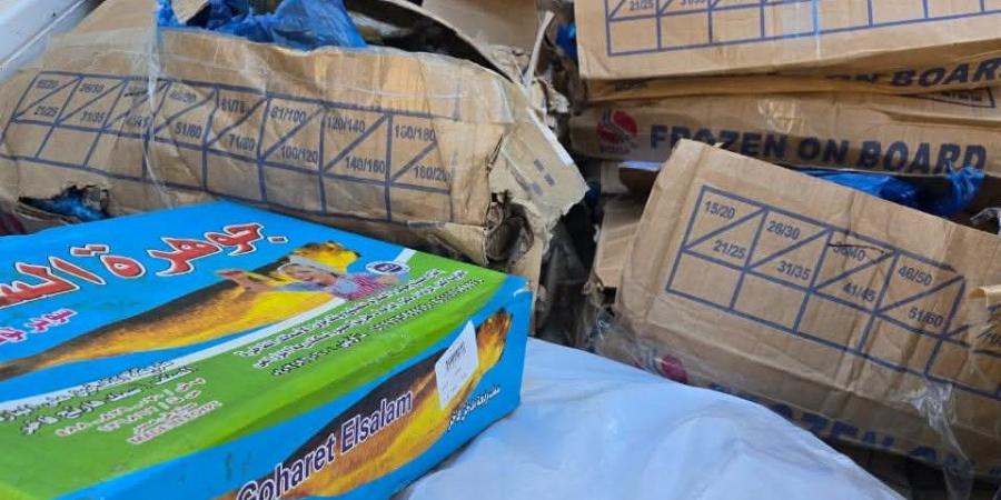ضبط 120 كيلو أسماك ماكريل منتهية الصلاحية بالفيوم