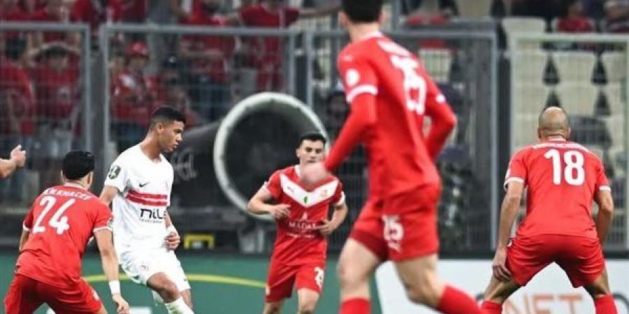 بعثة الزمالك تغادر الجزائر بعد الفوز على شباب بلوزداد