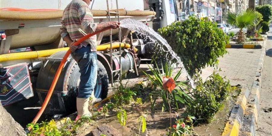 محافظ الدقهلية يطلق حملة مكبرة للنظافة بالمنطقة المركزية