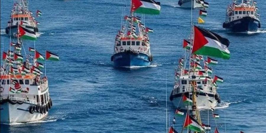 بمشاركة 70 دولة.. أسطول الصمود العالمي ينطلق من برشلونة متجهًا لقطاع غزة