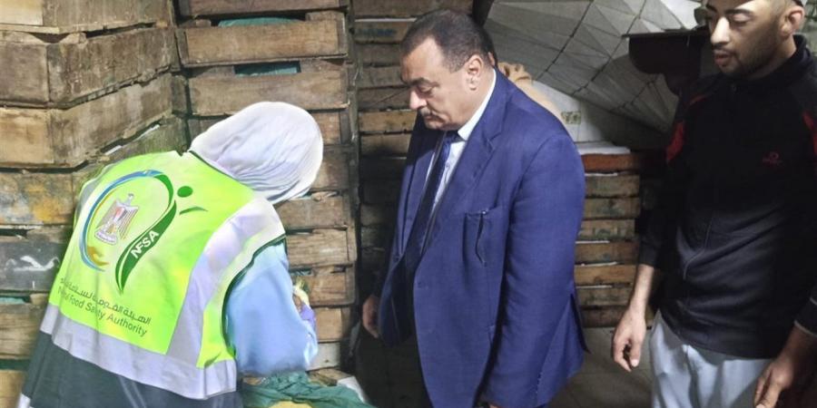 ضبط فسيخ ورنجة منتهية الصلاحية في دمياط