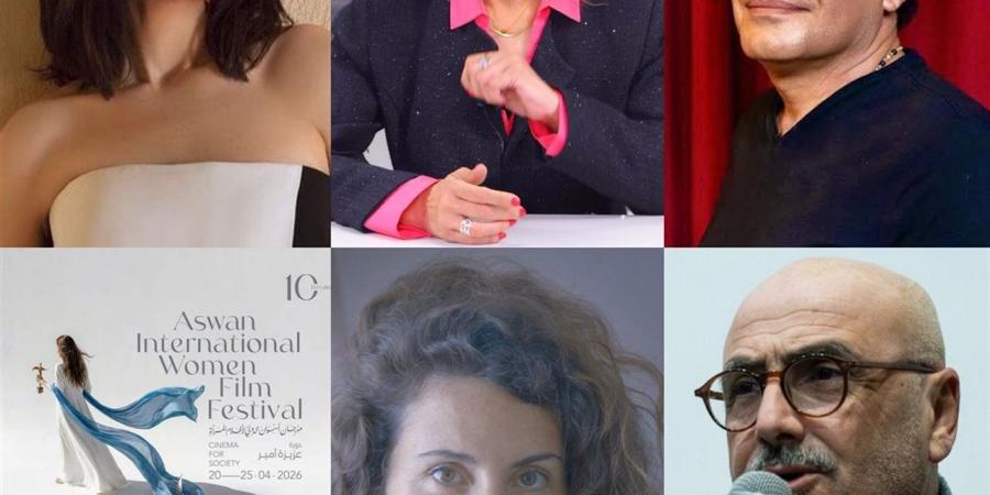 سماح أنور وباسم سمرة وأروي جودة في تحكيم جائزة الاتحاد الأوروبي بمهرجان أسوان