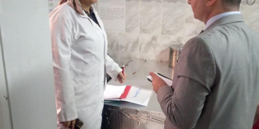 جولة مفاجئة لوكيل صحة الدقهلية على المركز الصحي العام بالمنصورة