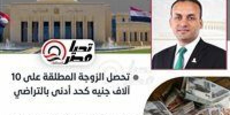 بعد انفراد تحيا مصر.. مقدم مقترح حصول الزوجة على تلث ثروة الزوج يدخل تعديلات جديدة