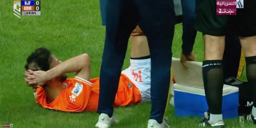 ضربة موجعة للكرمة.. إصابة أحمد عبد القادر تثير القلق