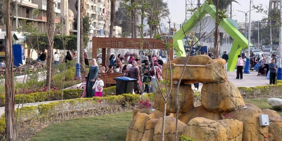 أطفال الدقهلية يحتفلون بـشم النسيم في حدائق والمتنزهات