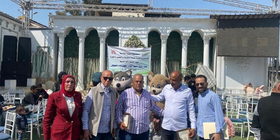 نقابة تجميل الجيزة تحتفل بيوم اليتيم وأعياد الربيع