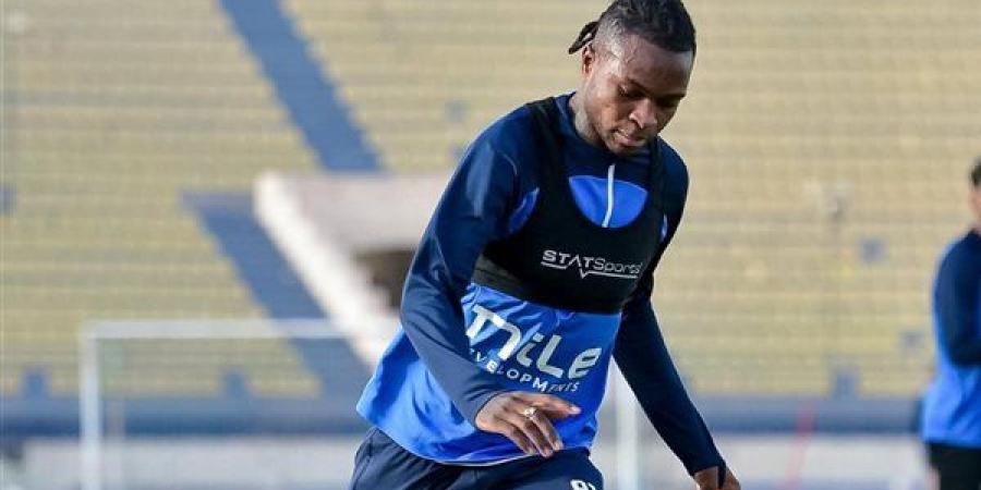 مران الزمالك...الأنجولي شيكو بانزا ينتظم فى التدريبات الجماعيه