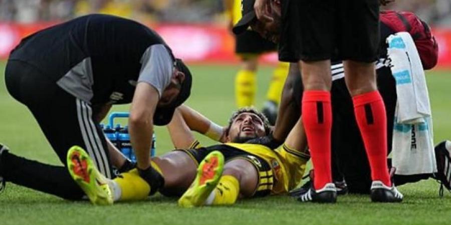 صدمة.. إصابة قوية لـ وسام أبوعلي في مباراة كولومبوس كرو وأورلاندو سيتي