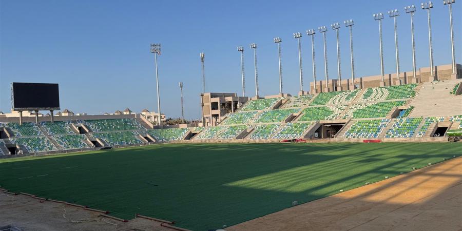 إنجاز جديد ببورسعيد.. الانتهاء من زراعة نجيل ستاد النادي المصري وفق أحدث المعايير العالمية