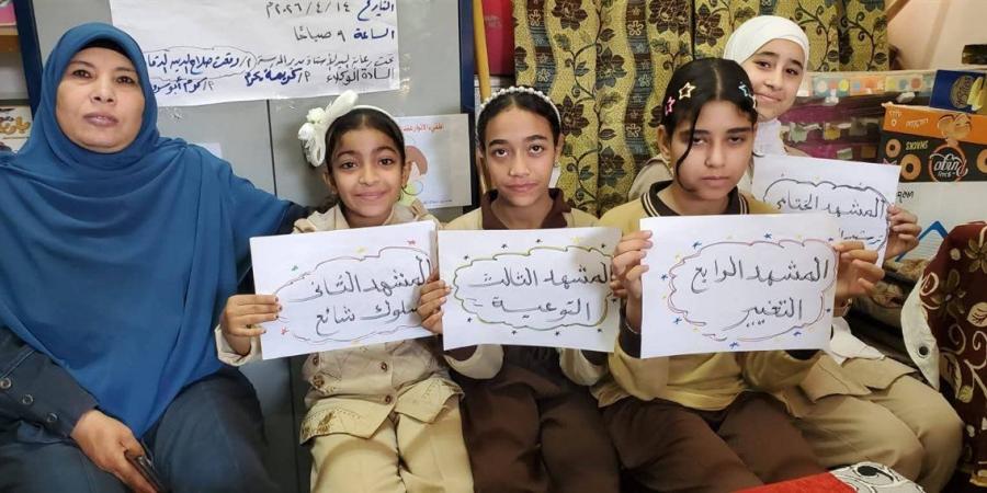 مدير تعليم فرشوط يتابع سير العملية التعليمية بمدرسة الدهسة